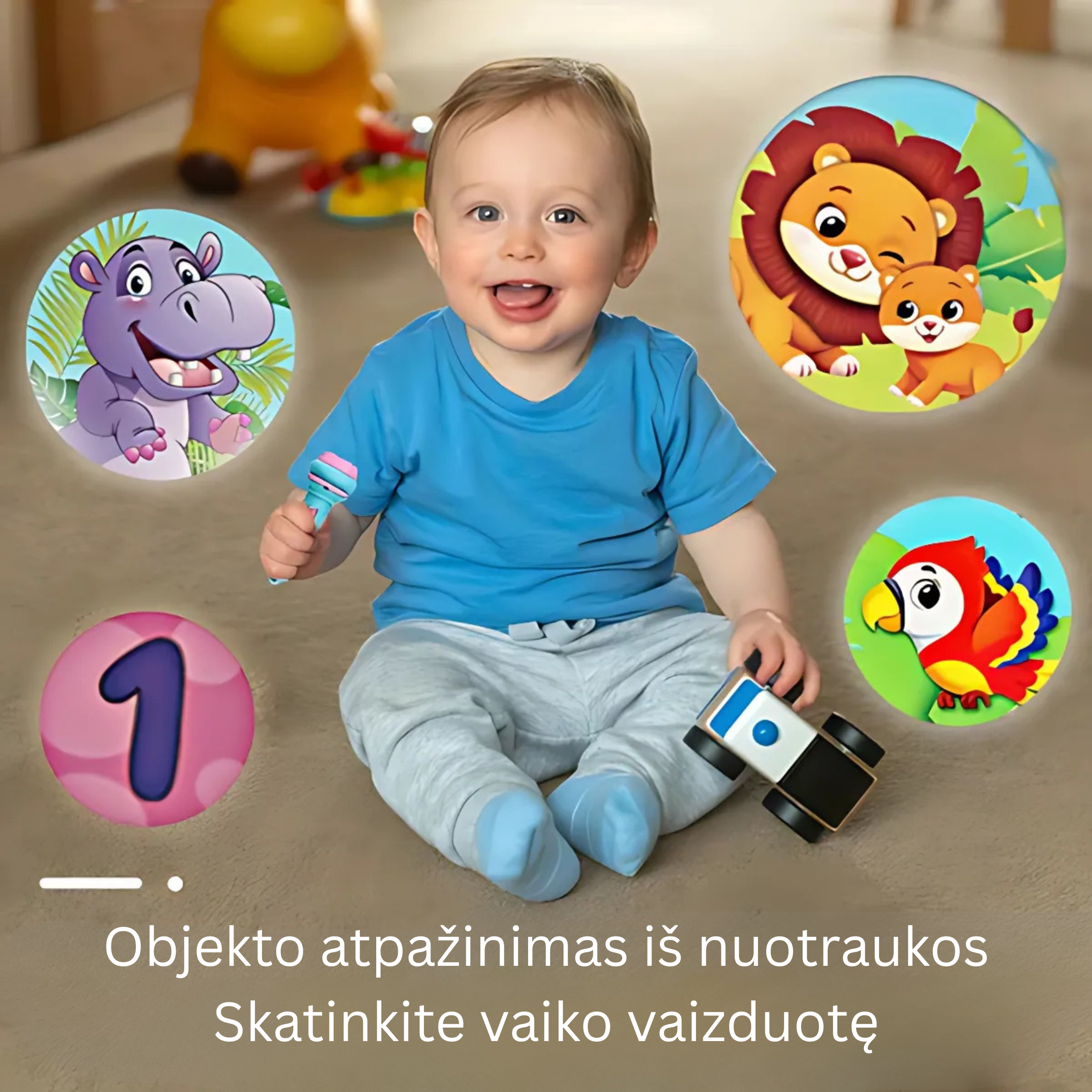 Projektoriaus Žibintuvėlis